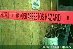 asbestos found in school