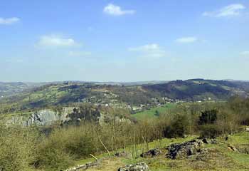 view from above Heights of Abraham