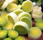sliced leeks